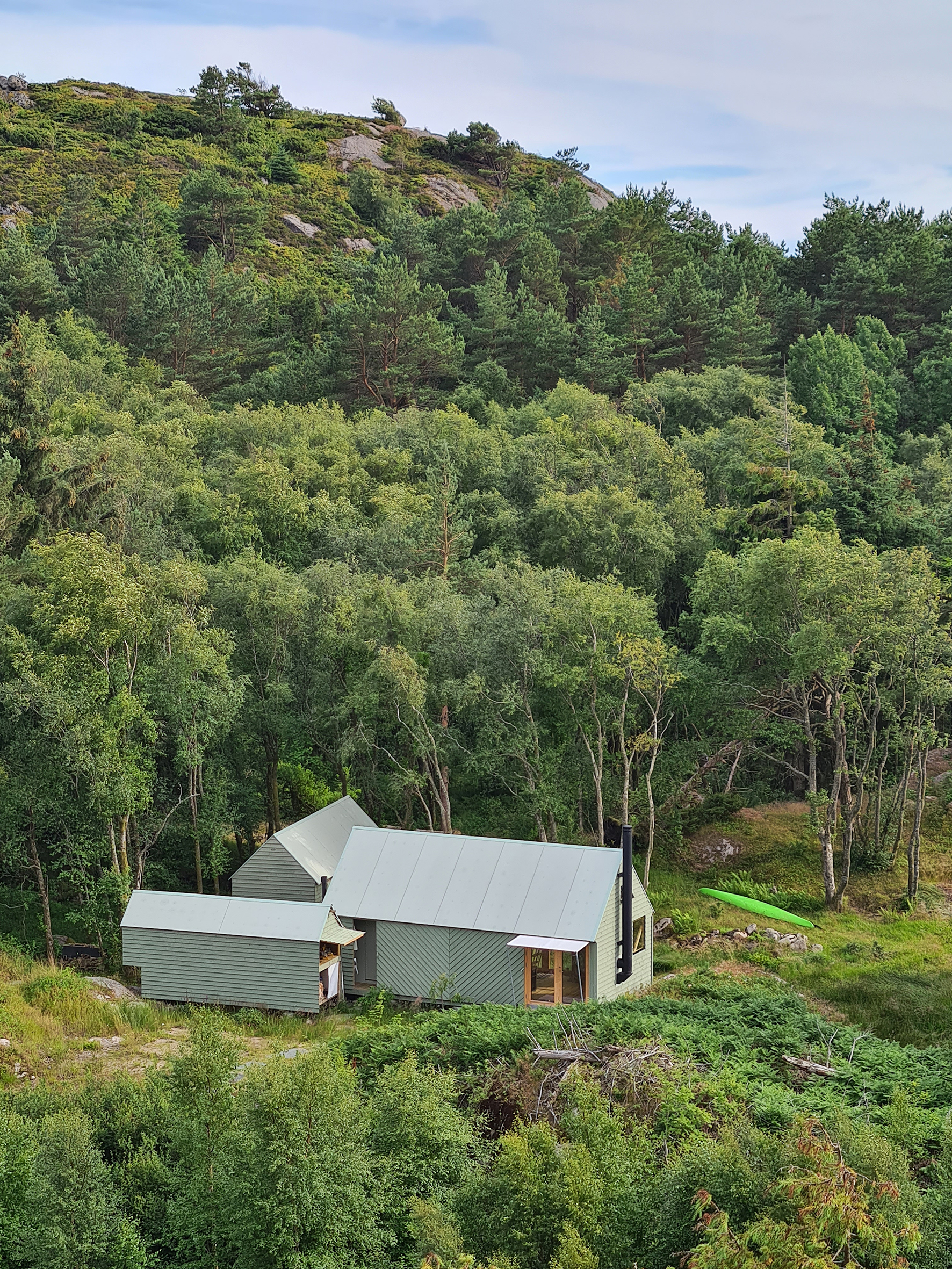 The settlement in the landscape
