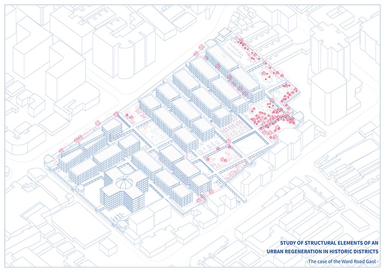 Study of structural elements of an urban regeneration in historic ...