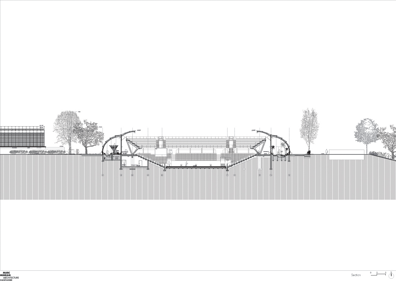 Simon Mathieu Arena Simonne-Mathieu Tennis Court at Roland Garros | EUmies Awards