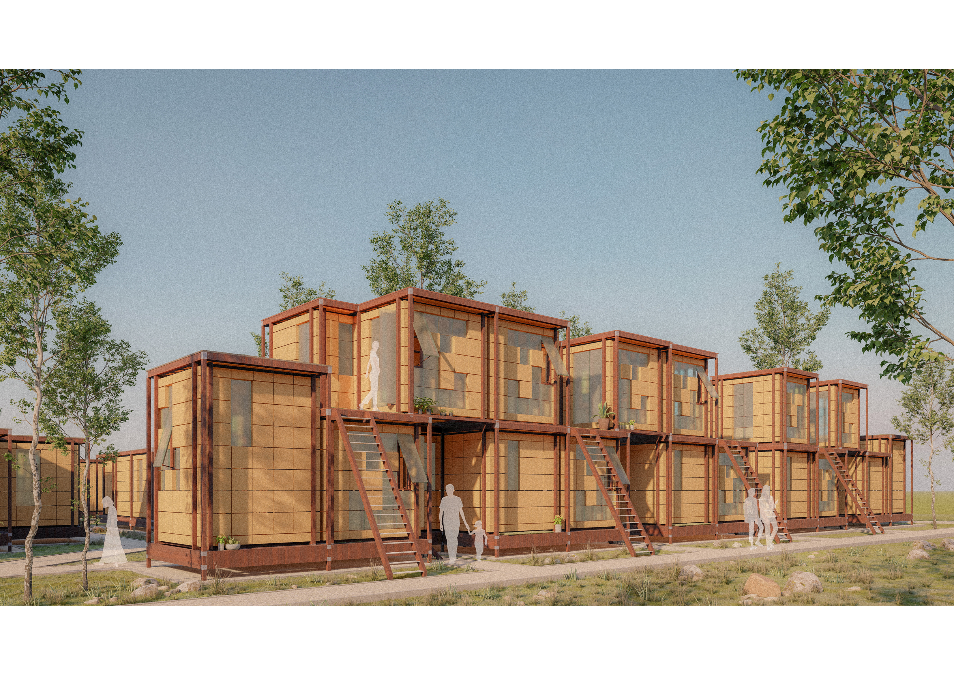 modular housing units for crisis accomodation | EUmies Awards