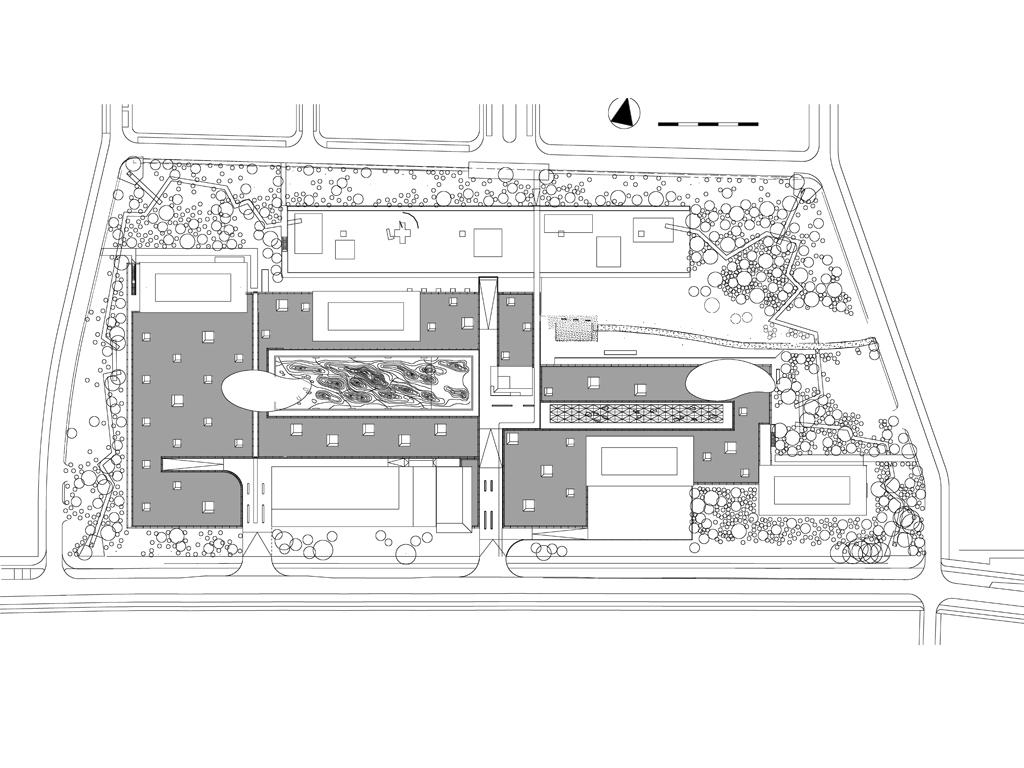 Walterboscomplex, plan ground floor