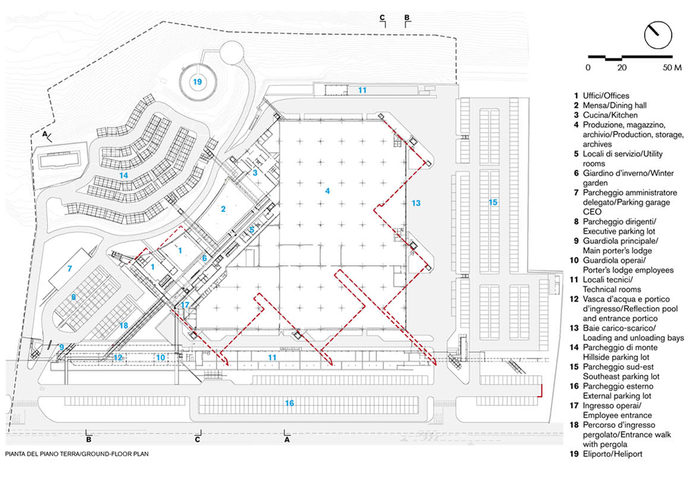 Prada Layout Prada Productive Headquarter | EUmies Awards