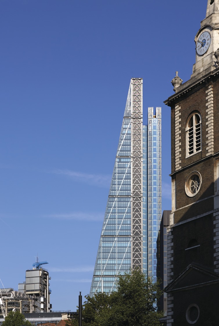 Profile of The Leadenhall Building from the East