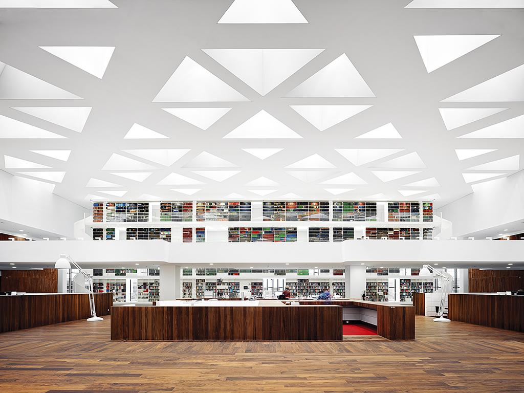Library and study islands