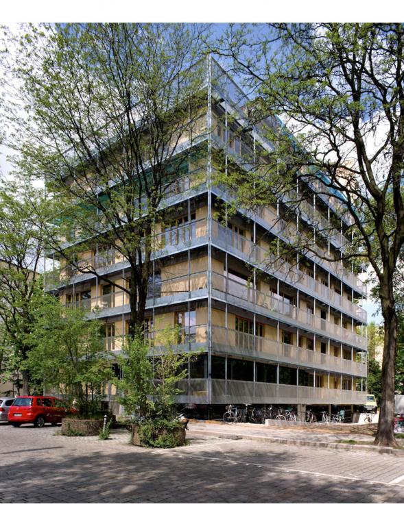 House, view from Ritterstrasse