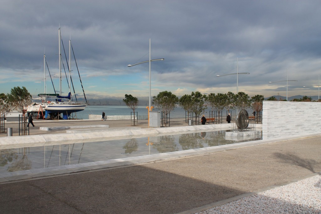 View in the garden of sculpture